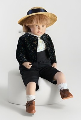 Vintage Sigikid Artist Boy Doll 21  Stan I Sabine Esche 24504 LE # 152/750 Box