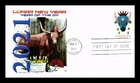 US COVER LUNAR NEW YEAR OF THE OX FIRST DAY ISSUE PANDA CACHET