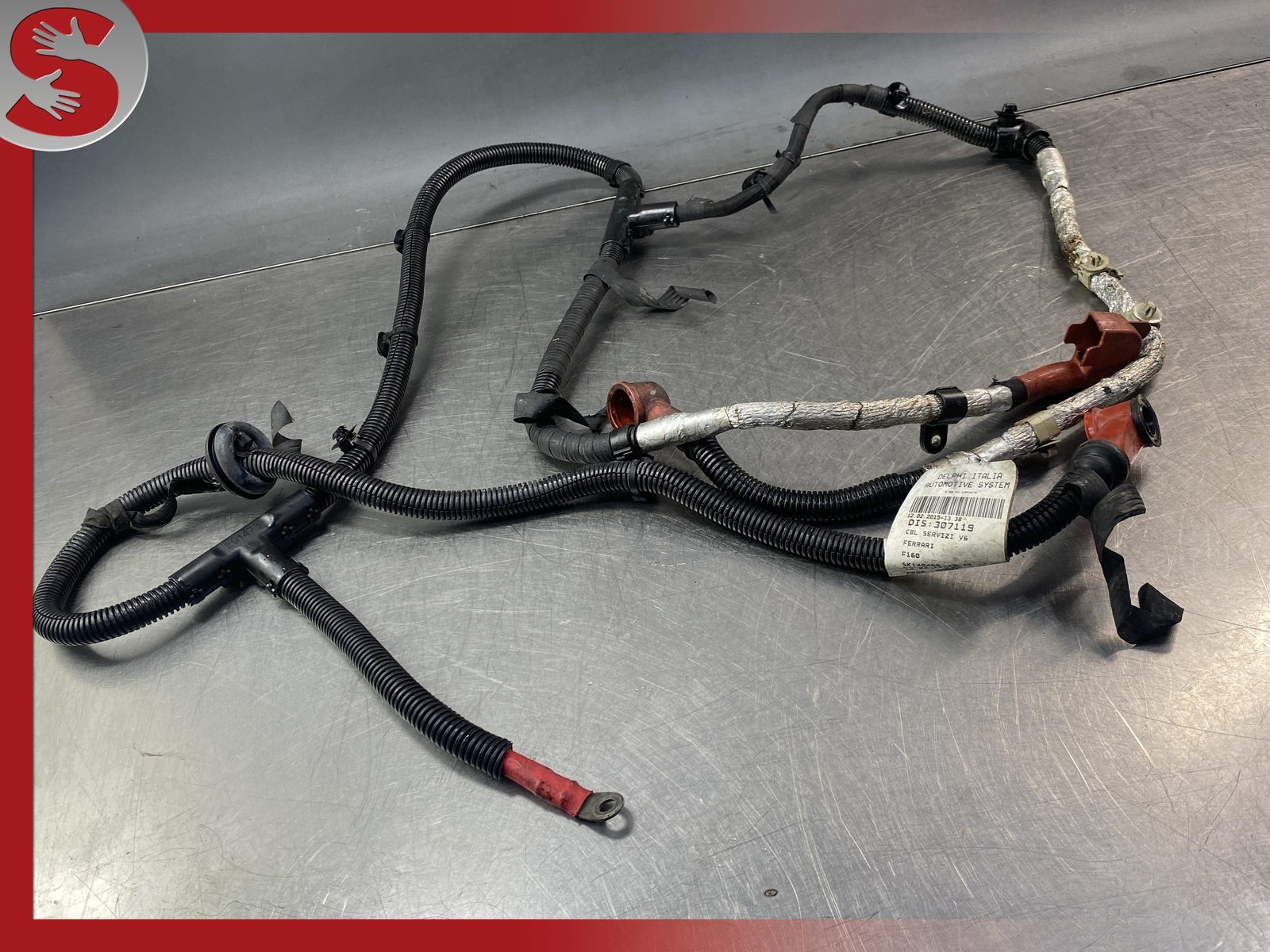 14-17 Maserati Ghibli Positive Battery Cable Wiring Harness Wires Assembly OEM