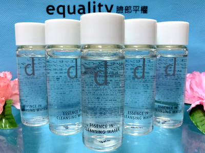  4 PCS  Shiseido D Program '' Essence In Cleansing Water ''   18mL  Makeup Remover