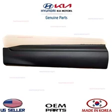 Genuine Front Door Lower Molding BLACK LEFT Driver Side OEM⭐ Santa Fe 2021-2023