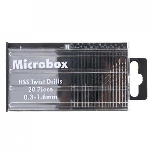 1 set Micro Small HSS Precision Twist Drills Bit Set Craft Hobby Jewelly 0.3 - - Picture 2 of 7