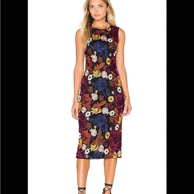 ALICE + OLIVIA Nat Embroidered Dress. Size 4 | eBay ALICE + OLIVIA Nat Embroidered Dress. Size 4 | eBay