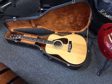 Yamaha Fg365s Acoustic Guitar Made In Taiwan 1977-1981 Excellent W/yamaha Case