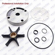 Water Pump Impeller Kit w/Housing Repl For OMC Stringer 1969-1985 983218 879031