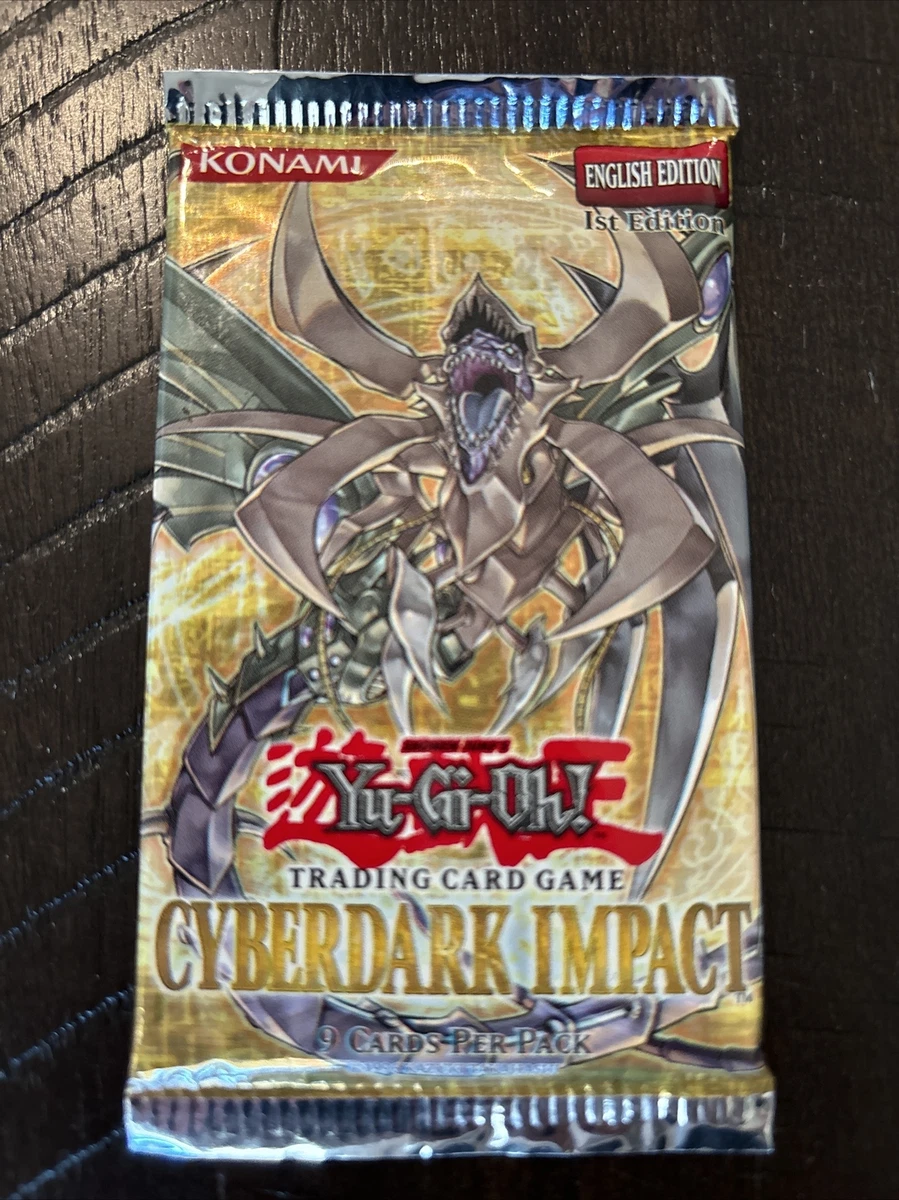Yu-Gi-Oh! TCG Cyberdark Impact Sealed Collectible Card Game Packs