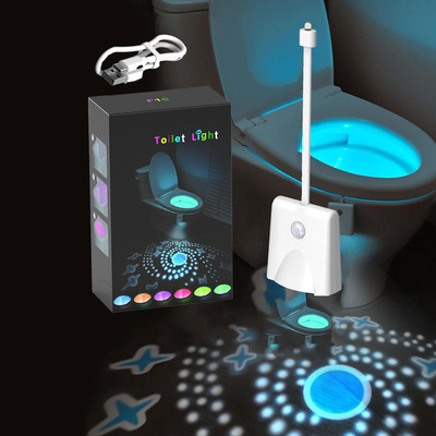 Toilet Lights Inside Toilet,Toilet Bowl Lights Motion Detection, Motion Sensor