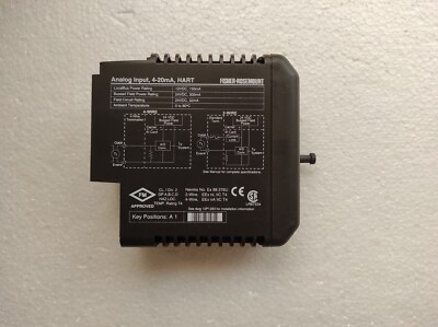 FISHER-ROSEMOUNT KJ3002X1-BA1 EMERSON PROCESS ANALOG INPUT 4-20MA, HART
