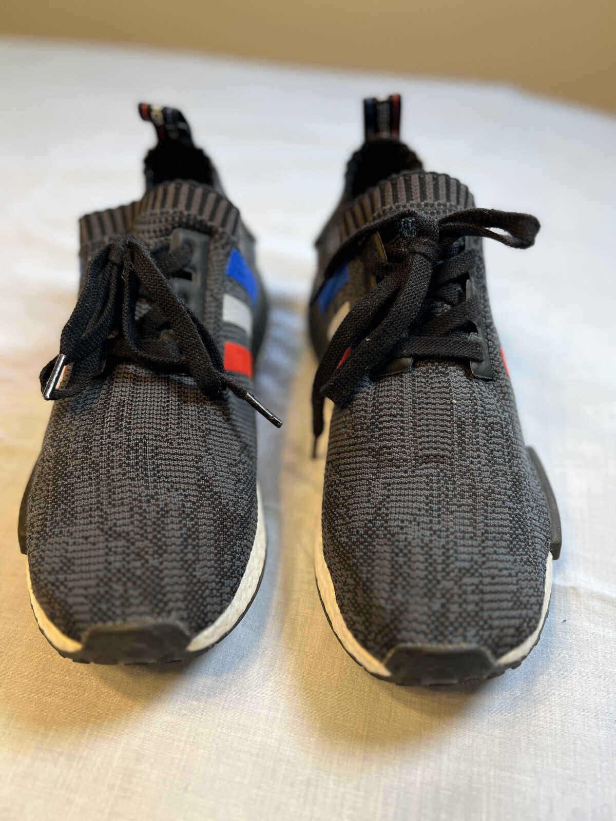 Size 8.5 - adidas NMD R1 Primeknit Tri Color 2016 - BB2887 | eBay