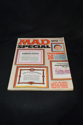 MAD MAGAZINE SPECIAL #22 1977 VINTAGE | eBay