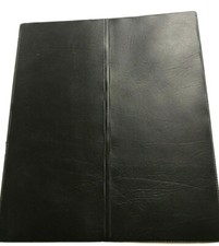 DOUBLE FOLDING LOTTERY TICKET HOLDER/WALLET LEATHER LOOK