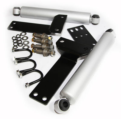 Dual Steering Stabilizer for 1999-2004 Ford F250 F350 Super 4WD