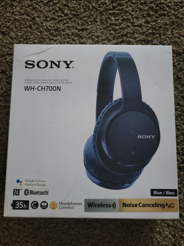 Sony WH-CH700N Wireless Noise-Canceling Over-Ear Headphones Blue  657379056055 | eBay