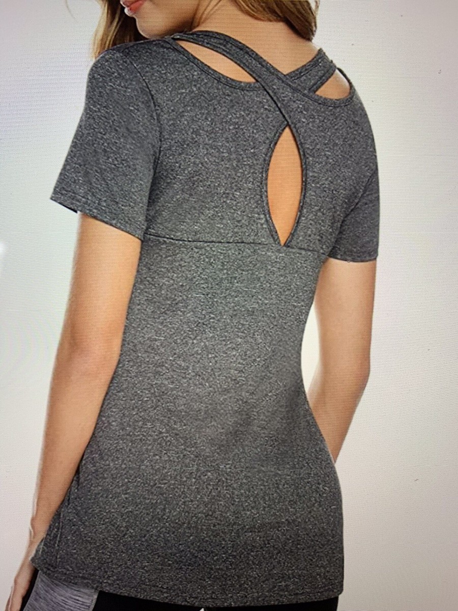 womens activewear tunic tops