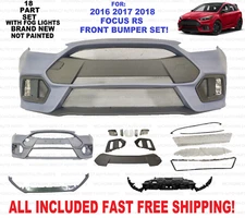 FOR 2016 2017 2018 FORD FOCUS RS FRONT BUMPER SET