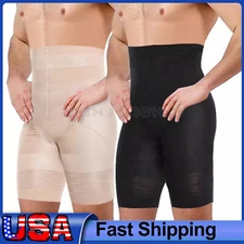 Fajas Colombianas para Hombre High Waist Boxer Girdle Pants Shapewear Men Shaper