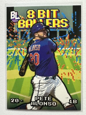 2023 Topps Big League - 8 Bit Ballers - Pete Alonso - #8B-13