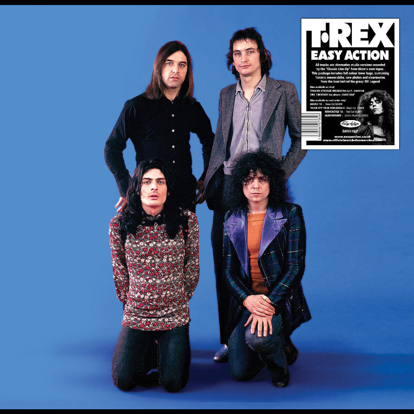 T. Rex - Легкое действие [Синий и оранжевый винил] НОВЫЙ винил