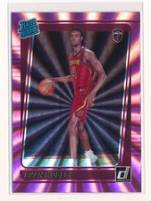 EVAN MOBLEY 2021-22 DONRUSS HOLO PINK LASER RATED ROOKIE RC CLEVELAND CAVALIERS*