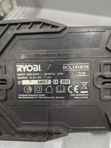 Ryobi BCL14181H 18V Battery Charger - Used Working - 第 8/8 張圖片