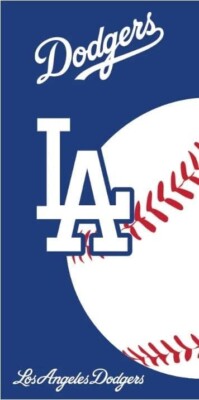 Los Angeles Dodgers Beach Towel - MLB Official Merchandise - 30'' x 60'' Baseball