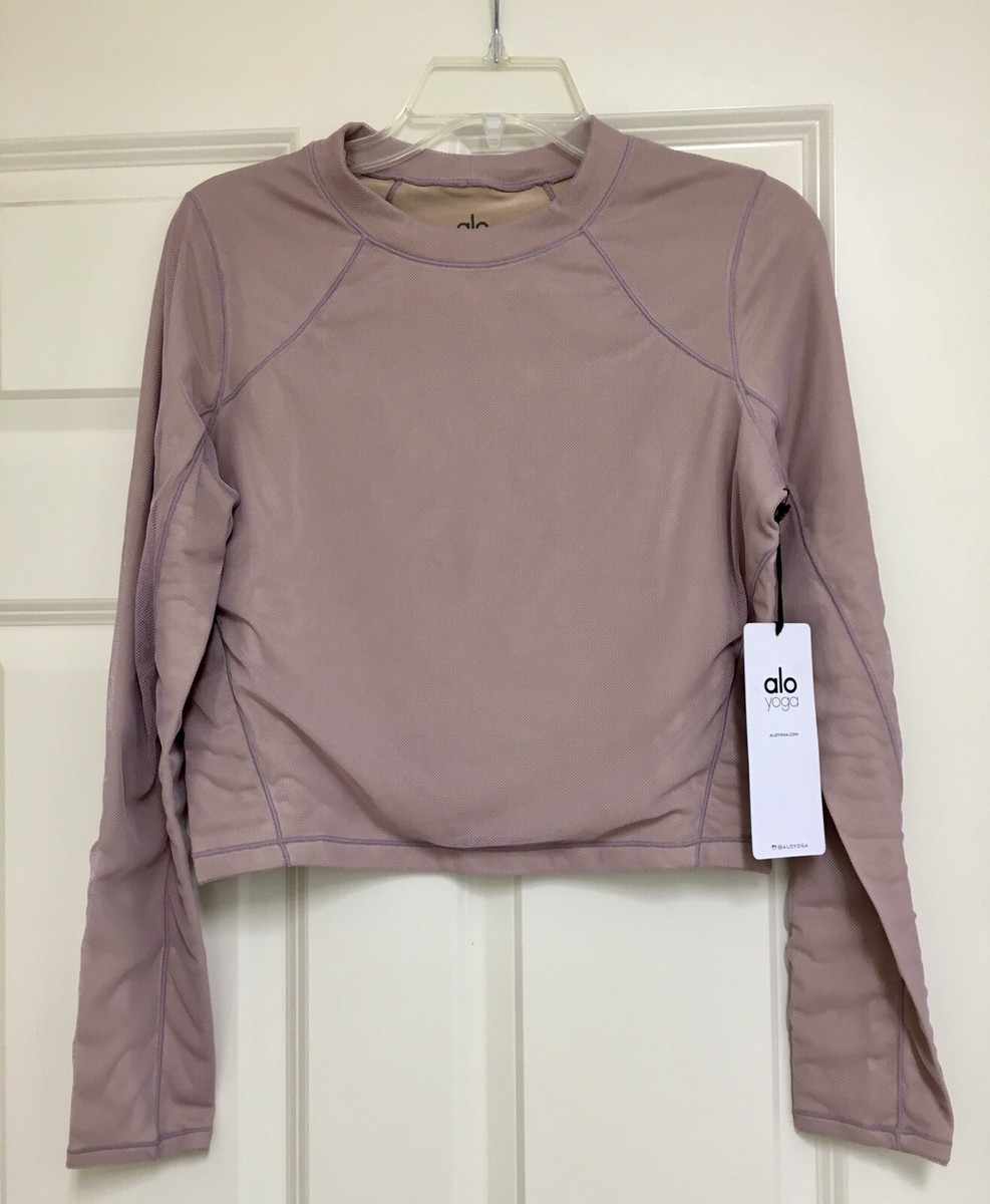 新品未使用　ALO Yoga☆COVER LONG SLEEVE シャツ ALO YOGA Cover Long-Sleeve Top - Women's - Women