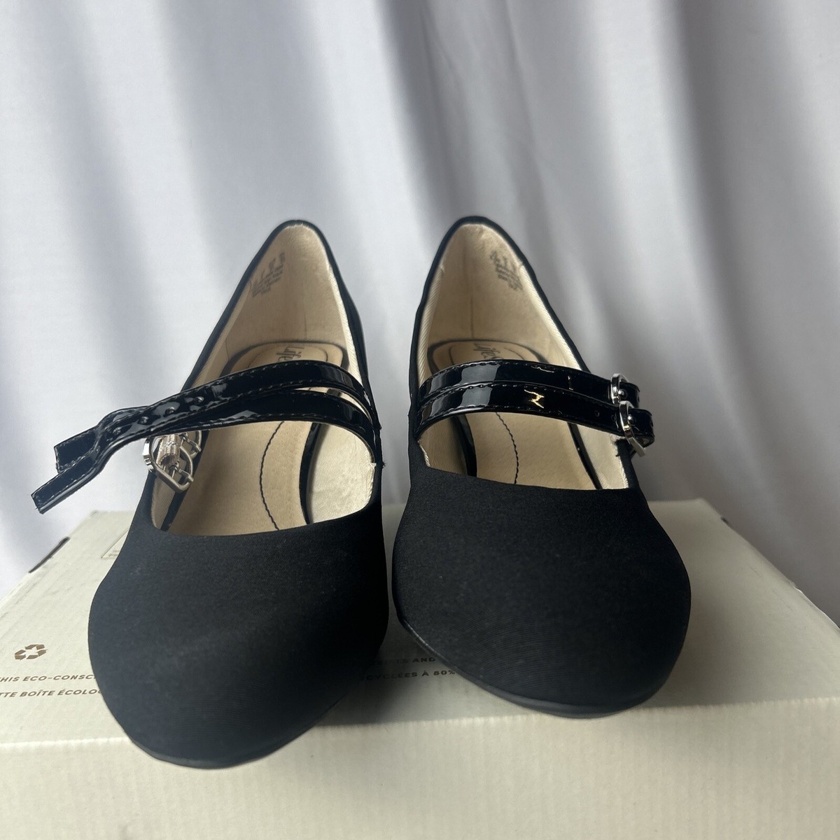 LifeStride Women's True Block Heel Mary Jane Dress Shoe Pump 8.5