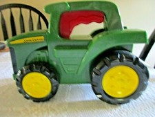 Lot of 2 John Deere Learning Curve Tractor Flashlight and Sounds Tested Works