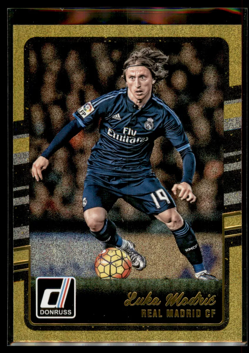 2016-17 PANINI DONRUSS Soccer LUKA MODRIC GOLD, Croatia