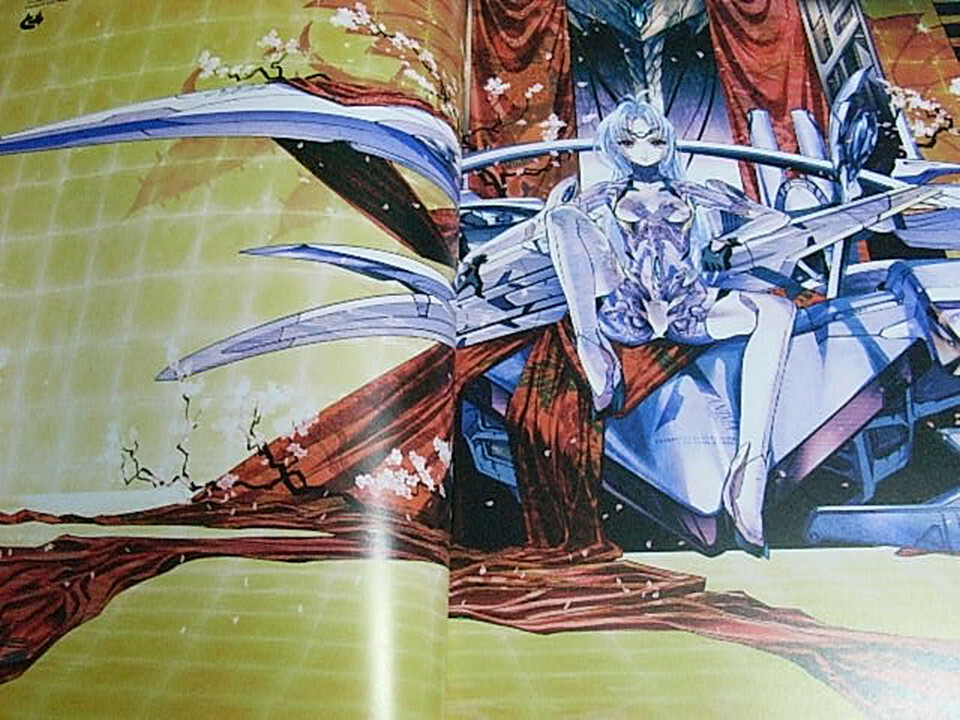 Xeno emission E2 Xenosaga Design Art Book CHOCOLATE SHOP 98 page