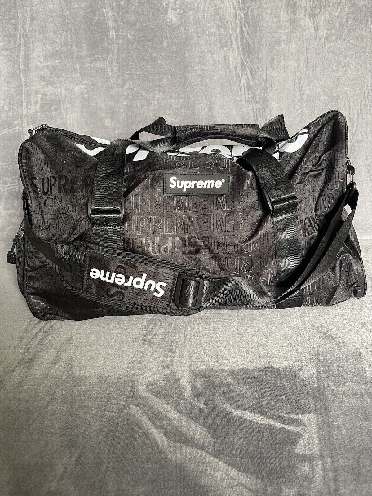 Supreme Duffle Bag Black