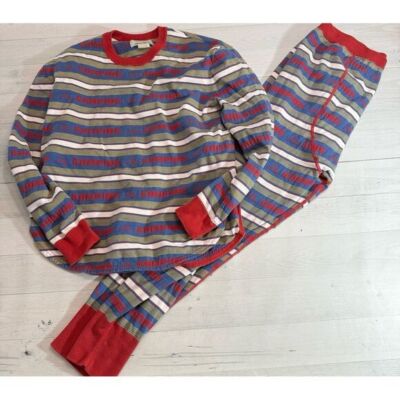 The Great + Eddie Bauer The Camp Crew and pants red women's size small