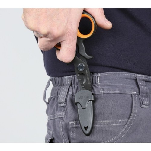 ✅FORBICE ELETTRICISTA PROFILI A FRESA ACCIAIO INOX DOPPIO EFFETTO BETA 1128BAX - Foto 6 di 7