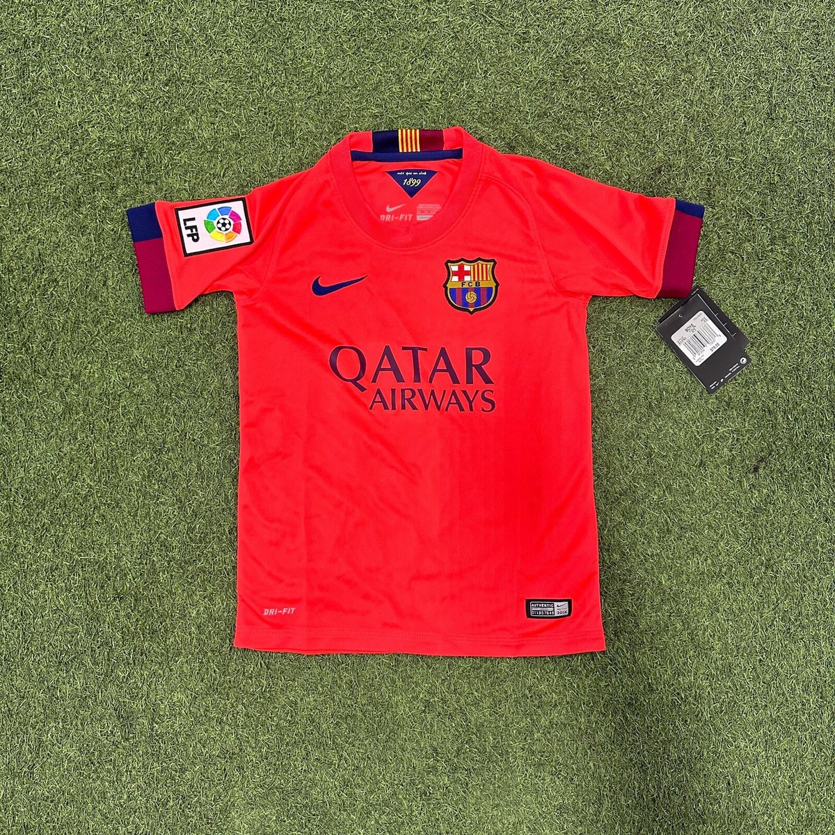 Nike Barcelona Away Youth Soccer Jersey 14/15 | eBay