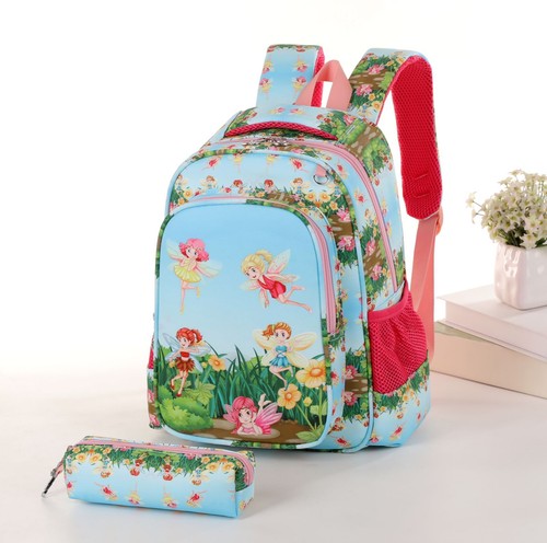 Mochila y Estuche para Lápices Unisex Impreso Completamente Forrado Viaje Escuela Mochila Bolso YB - Imagen 3 de 26