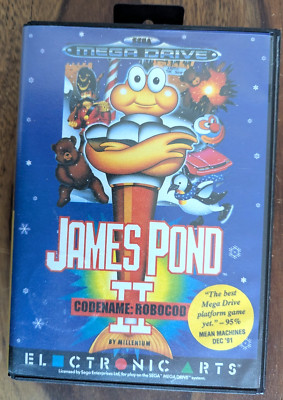 SEGA Mega Drive Spiel James Pond 2 Codename: Robocod TOP MD