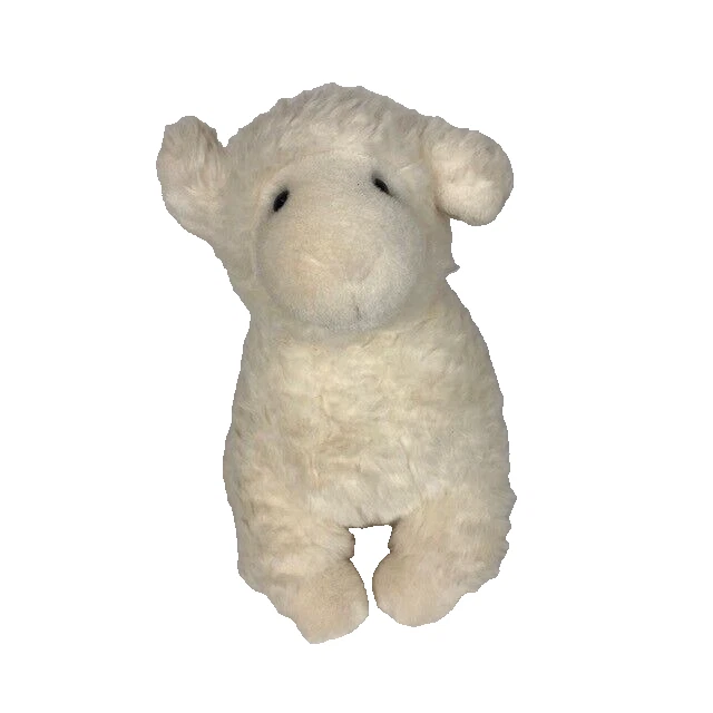 Baby Gund -White 9" Lamb Plays “MARY HAD A LITTLE LAMB” Musical Plush Wind Up - Изображение 2 из 4