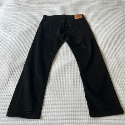 Levis 514 Straight Native Cali Mens 34 X 30 Dark Black Stretch