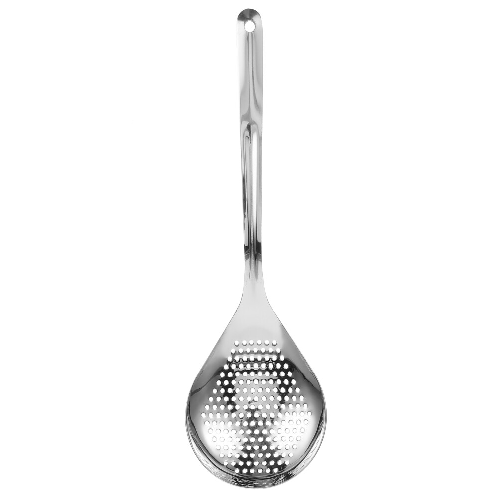 ANKROYU Filterlöffel Edelstahl 14,5cm - Sieblöffel Küche Für Öl, Mehl, Flüssigkeiten
