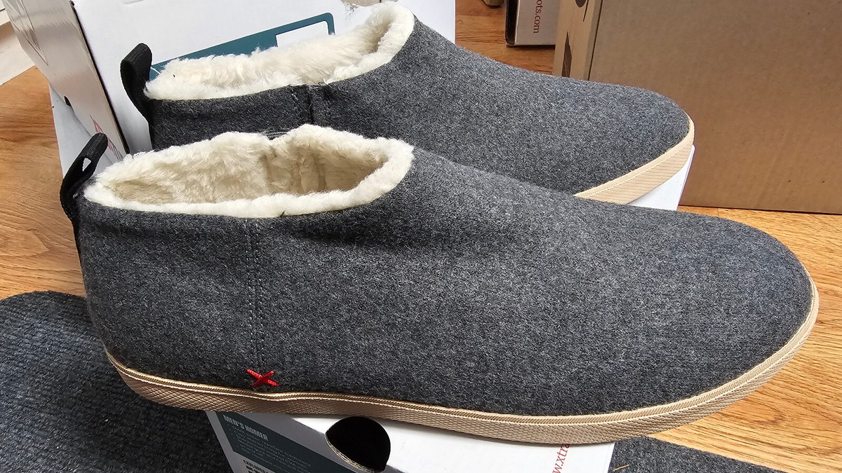 XTRATUF MENS ADULT HOMER SLIPPERS GRAY SIZE 5 APF-101 Size 5  display picture 3