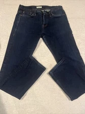 Unbranded Brand UB222 11oz Stretch Selvedge Raw Denim Tapered Jeans 34