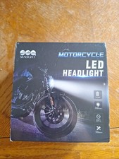 New Led Motorcycle Headlight 5.75 6000k 50k Hrs Light Ip67 Waterproof Sea Round New Led Motorcycle Headlight 5.75 6000k 50k Hrs Light Ip67 Waterproof Sea Round