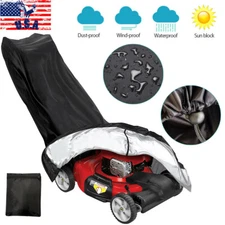 Lawn Mower Cover Waterproof Heavy Duty Push Mower UV Protector Universal Fit US