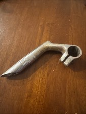 Antique Chrome Plated Quill Bicycle Stem - Missing Hardware 