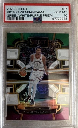 Victor Wembanyama 2023 Panini Prizm Victor Wembanyama Green