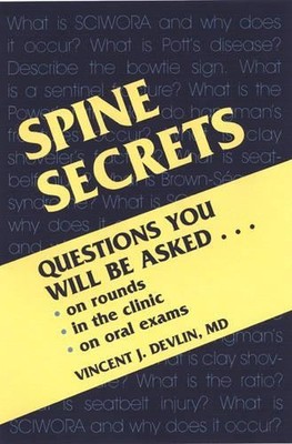 Spine Secrets (The Secrets Series), Devlin, Vincent J.