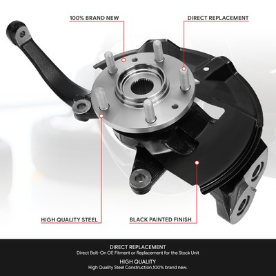 For 2003-2012 Mazda 6 Fusion MKZ Zephyr Milan Front Left Loaded