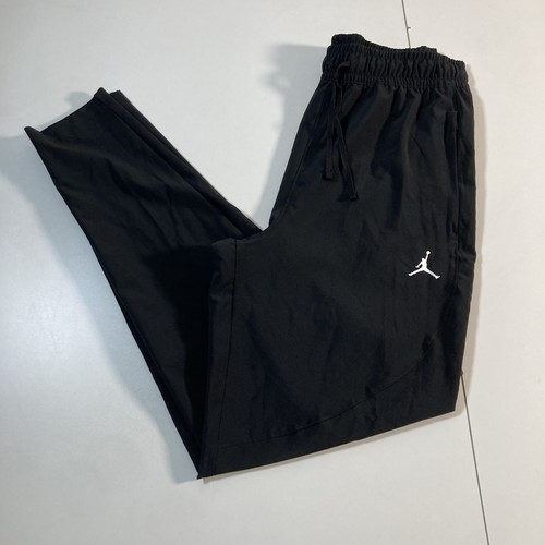 Nike Air Jordan Brand Woven Jogginghose S schwarz leicht Dri Fit Sweatpants