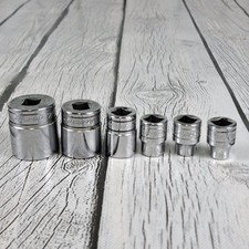 Snap On FS SAE Socket Set 3/8" Dr. 6 Point 7/8 3/4 9/16 3/8 1/4 5/16