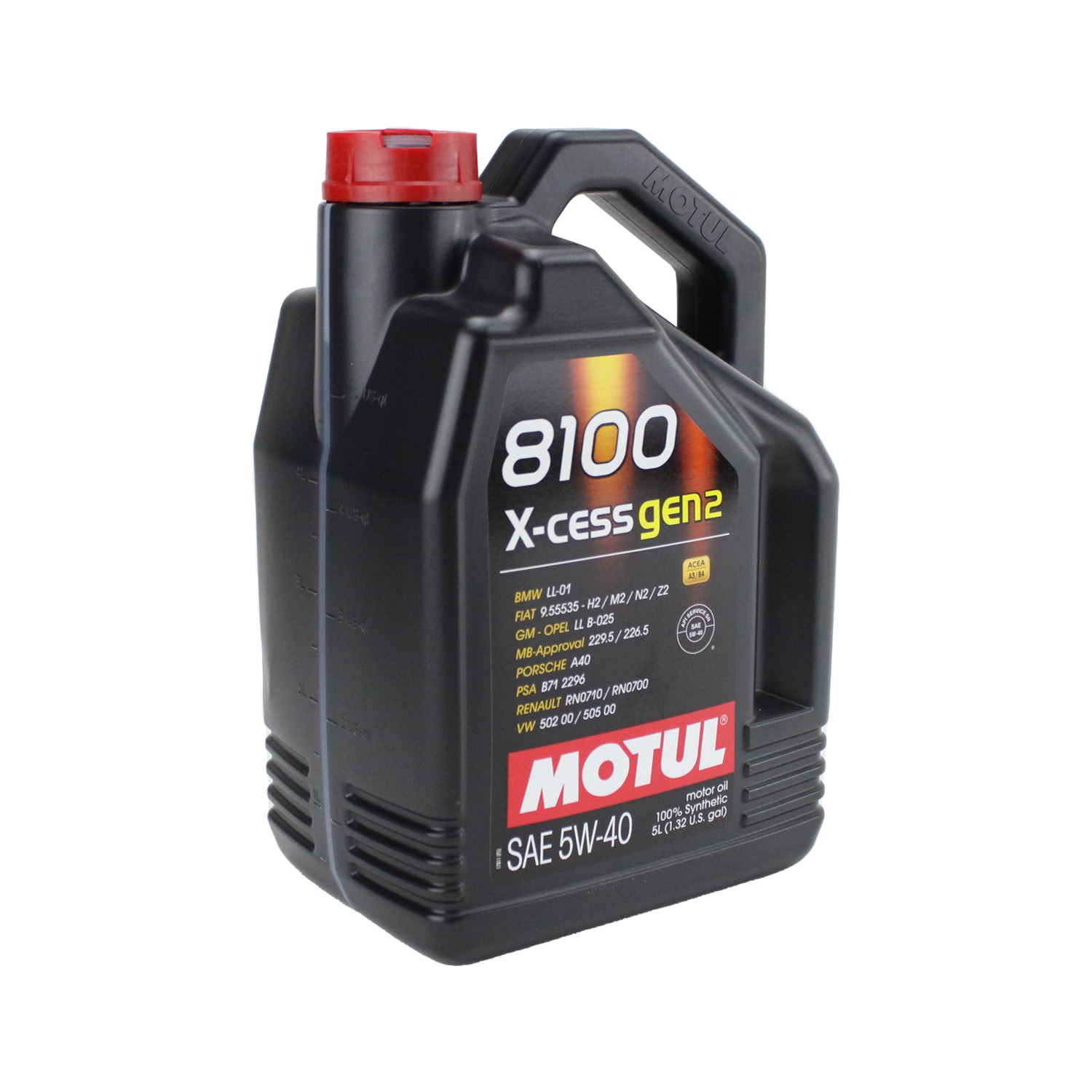 For Motul 8100 X-CESS 5W40 - 5L Fully Synthetic Engine Motor Oil